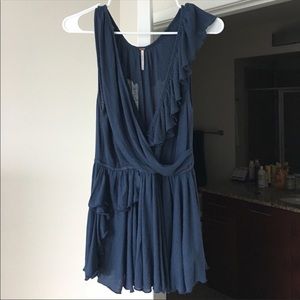Free People Frilled V-Neck!